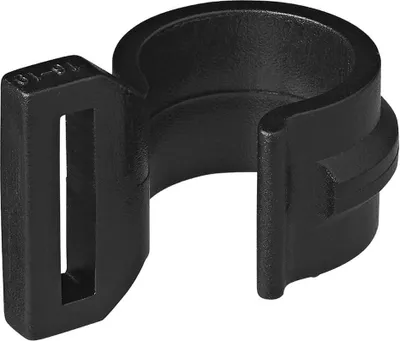 Image de Clip de tente 20-25mm avec fente noir