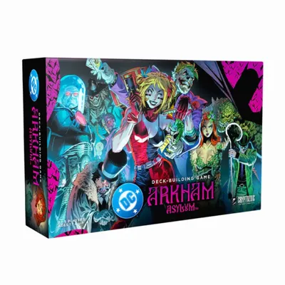Zdjęcie produktu dla DC Deck-Building Game: Arkham Asylum – gra karciana – wydanie ENG