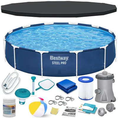 Produktbild von Rahmen-Gartenpool 366 x 76 cm 16-in-1 Bestway 56681