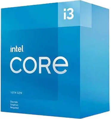 Produktbild von Intel Core i3-10105F, Intel® Core™ i3, LGA 1200 (Socket H5), 14 nm, Box, Intel, i3-10105F