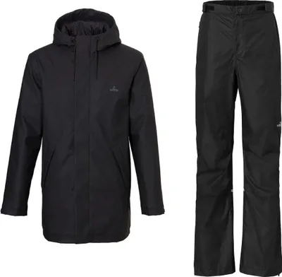 Produktbild von NOMAD® Urban Parka Herren | M | Schwarz | Wattierte Jacke | Wasserdicht 20.000 mm | Hochwertige Übergangsjacke / Regenjacke mit Kapuze