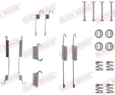 Produktbild von QUICK BRAKE Zubehörsatz Bremsbacken 105-0599 Hinten für FORD ESCORT IV Cabriolet (ALF)