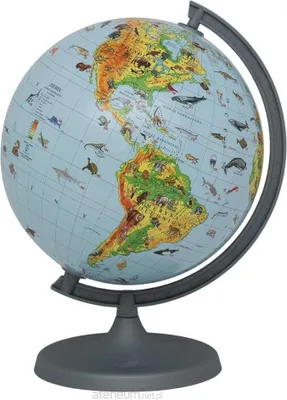 Image de Globe zoologique avec application 25cm