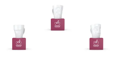 Produktbild von Fiftyeight Henkelbecher-Set 3-tlg. 350 ml Nr 017 weiß Kaffeebecher Mug