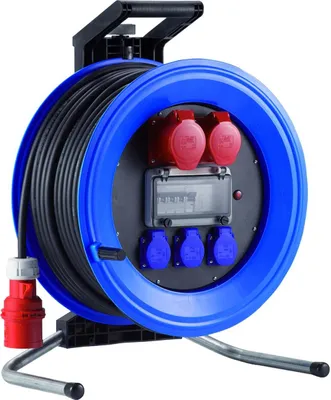 Produktbild von HEDI K4003020I Kabeltrommel Professional Plus 450, 400V 16A leer blau