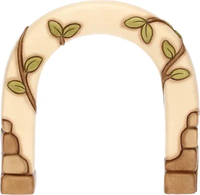 Productafbeelding van Kerststalboog - Keramiek - Collectie klassieke kribbe - 14,2 x 14 x 4,6 cm