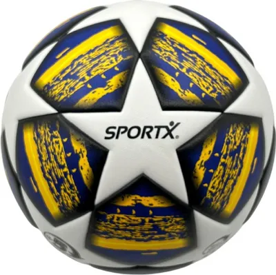 Productafbeelding van SportX 2015073, Zwart, Blauw, Wit, Geel, 21 cm, 430 g, Effen kleur, Unisex, Polyvinylchloride (PVC)