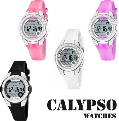 Produktbild von Calypso K5571 Damenuhr Chrono digital Polyurethan-Armband, Variante:02