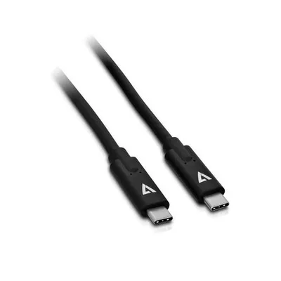 Image de Câble USB C V7 V7UCC-2M-BLK-1E Noir