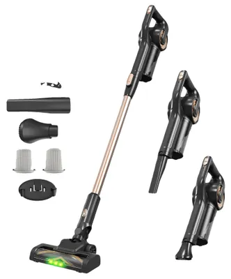 Produktbild von Kabelloser Staubsauger, 35 kPa Saugkraft, 40 Min Laufzeit, SCHWARZ-35KPA