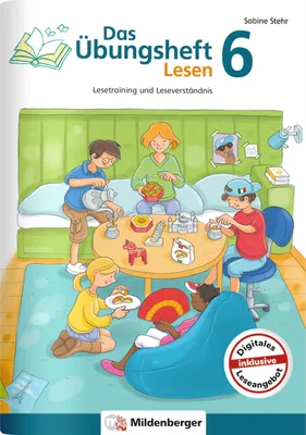 Produktbild von Das Übungsheft Lesen 6
