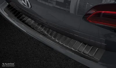 Image de Protection de bord de coffre VW Golf VII. 2012-2017 (combi, foncé, mat)