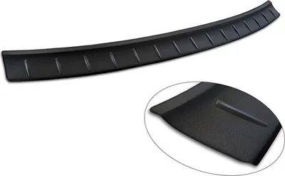 Produktbild von Ladekantenschutz Stoßstangenschutz Edelstahl schwarz mattiert passend für POLESTAR 2 liftback 2020-2023 FL.2023->