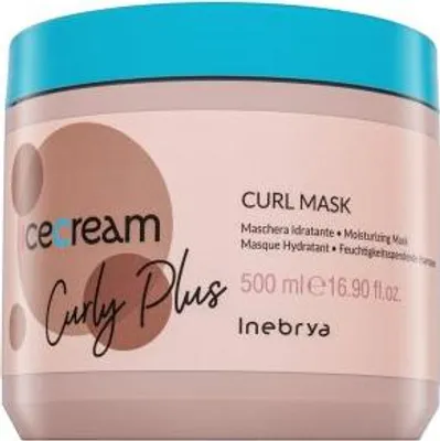 Immagine prodotto di Inebrya Ice Cream Curly Plus Curl Mask Maschera rinforzante contro il crespo 500 ml