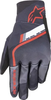 Image de gants REEF, ALPINESTARS (camouflage/rouge/noir/gris/blanc, taille XL)