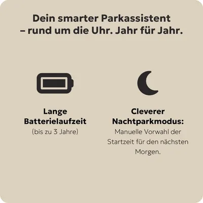 Image de Needit ParkOne elektrische Parkscheibe Blau