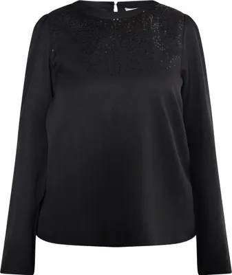 Image de Chemisier pour femme EVERa - Noir, L