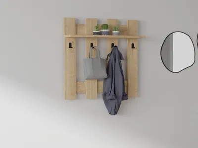 Obrázok produktu pre Skye Decor, Vešiak - Vodile (dub zafírový)