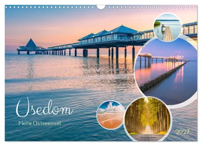 Produktbild von Usedom - Meine Ostseeinsel (Wandkalender 2027 DIN A3 quer), CALVENDO Monatskalender