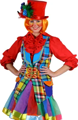 Produktbild von T3027-S mehrfarbig Damen Clown Weste Gr.S=38