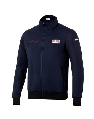 Immagine prodotto di Super offerta: Felpa con cerniera Sparco Targa Florio Merzario #AM3 – Taglia M – Blu navy