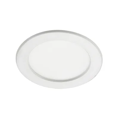 Produktbild von Prios LED-Einbaulampe Cadance, weiß, 17 cm, CCT, IP44