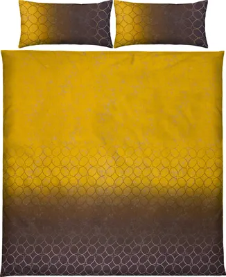 Produktbild von Erwin Müller Bettwäsche curry-braun 1x 200x200 cm + 2x 40x80 cm