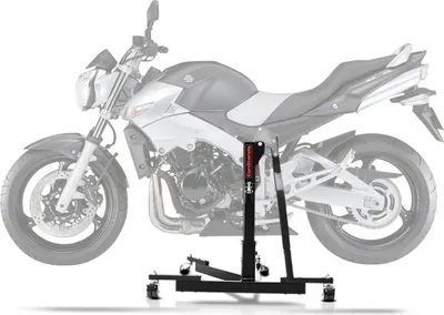 Image de Béquille centrale CS Power Evo pour Suzuki GSR 600 06-11 Noir