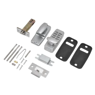 Immagine prodotto di Set di serrature per porte, serratura con password, set di serrature meccaniche, serratura codificata, serratura per porte a combinazione, ferramenta per porte