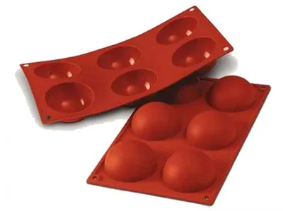 Produktbild von SF002 HALBKUGEL - SILIKONFORM ø 70 H 35 MM