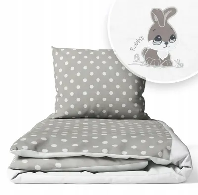 Immagine prodotto di Set Biancheria da Letto per Lettino 90 × 120 cm + Federa 40 × 60 cm – 100% Cotone per Neonato e Bambino