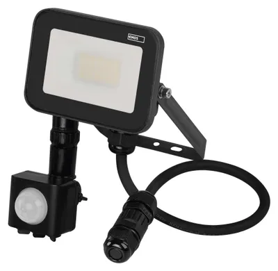 LED Flutlicht PROFI mit Bewegungsmelder, 10W neutralweiss