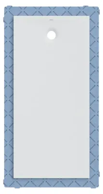 Immagine prodotto di Geberit receveur de douche rectangulaire Olona 80x170 cm, hauteur 4 cm, écoulement derrière au centre, blanc/ mat, 550.928.00.1, 550.928.00.1
