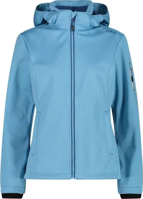 Produktbild von CMP Jacket Zip Hood Damen Softshell-/Windstopper Jacke blau 36