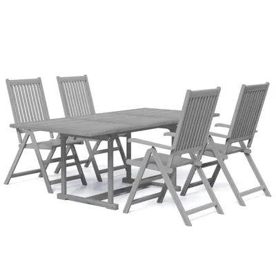 Produktbild von 5-tlg. Garten-Essgruppe Massivholz Akazie