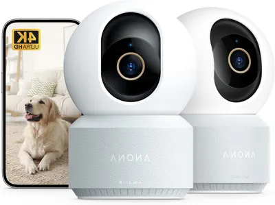 Produktbild von 4K HD Überwachungskamera - Sicherheitskamera - Kamerabeobachtung - Innenkamera - WLAN-Kamera