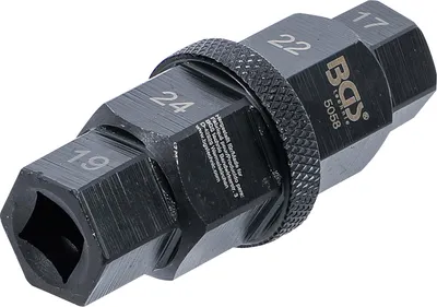 Produktbild von BGS 5058 Motorrad-Spezialeinsatz, 17-19-22-24 mm, 10(3/8)