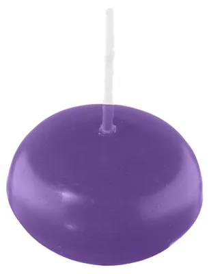 Produktbild von Schwimmkerzen Lila 26 x Ø 42 mm, 40 Stück