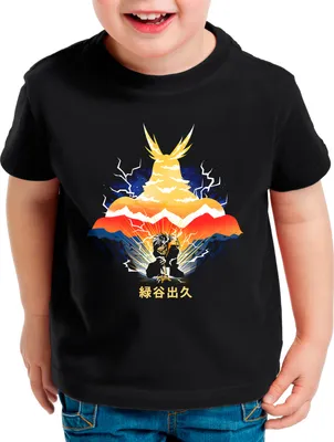 Produktbild von style3 Be a Hero Kinder T-Shirt superhero japan acade mia manga
