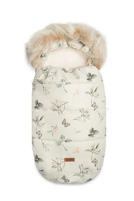 Obrázek produktu pro Cortina romper bag Olive Vintage 100 x 50 - stylové zimní teplo pro děti | Nepromokavý spací pytel do kočárků, odrážedel a sáněk
