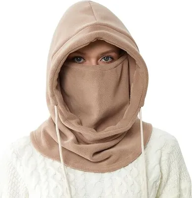 Produktbild von Warme Sturmhaube für Herbst und Winter, Ski-Sturmhaube, Outdoor-Sport, Radfahren, Snowboarden, Skifahren, Motorrad, dickes Fleece, warme Gesichtsmaske für Damen und Herren
