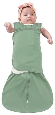 Obrázek produktu pro Omgoods – Spací pytel pro miminka, 0,5 Tog, z bavlny, s 3 způsoby nastavení
