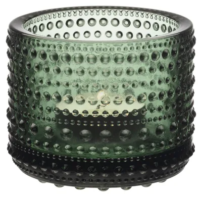 Produktbild von iittala - KASTEHELMI Teelichthalter 6,4 cm, tannengrün