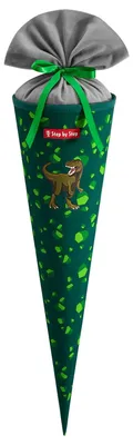 Produktbild von Step by Step Schultüte School Cone Dino Targo dunkelgrün
