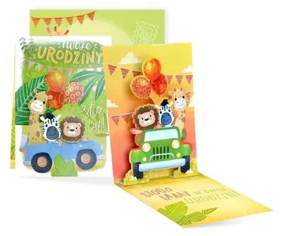 Produktbild von Karte B6 Geburtstag – Kukartka