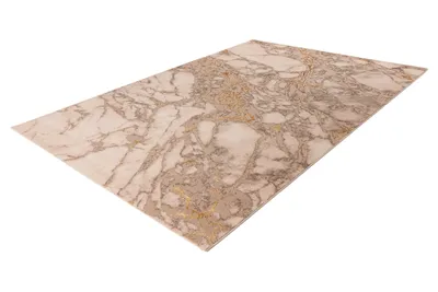 Produktbild von Teppich Mineral 425 Gold 80x300 cm – Pflegeleicht & Strapazierfähig