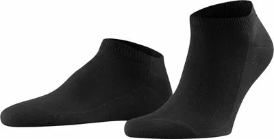 Immagine prodotto di Calzini da uomo FALKE - Family Sneaker, sistema antiscivolo, misto cotone, nero tinta unita 39-42