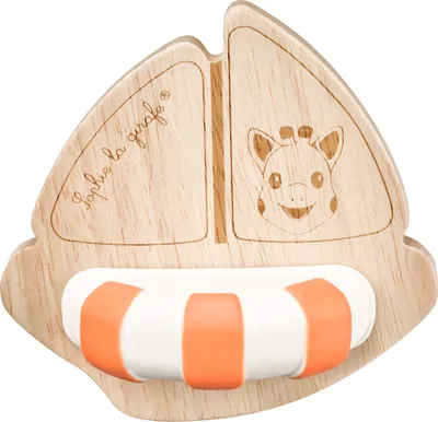 Produktbild von Sophie la girafe So'Pure - Sophies Boot Beißring (Geschenkkarton) - 100% natürliche Materialien