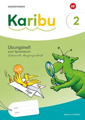 Obrázok produktu pre Karibu Übungsheft 2. Lateinische Ausgangsschrift zum Sprachbuch 2