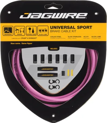 Obrázek produktu pro sada lanko+bowden Jagwire Sport Brake Kit růžová